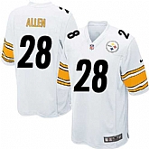 Nike Men & Women & Youth Steelers #28 Allen White Team Color Game Jersey,baseball caps,new era cap wholesale,wholesale hats